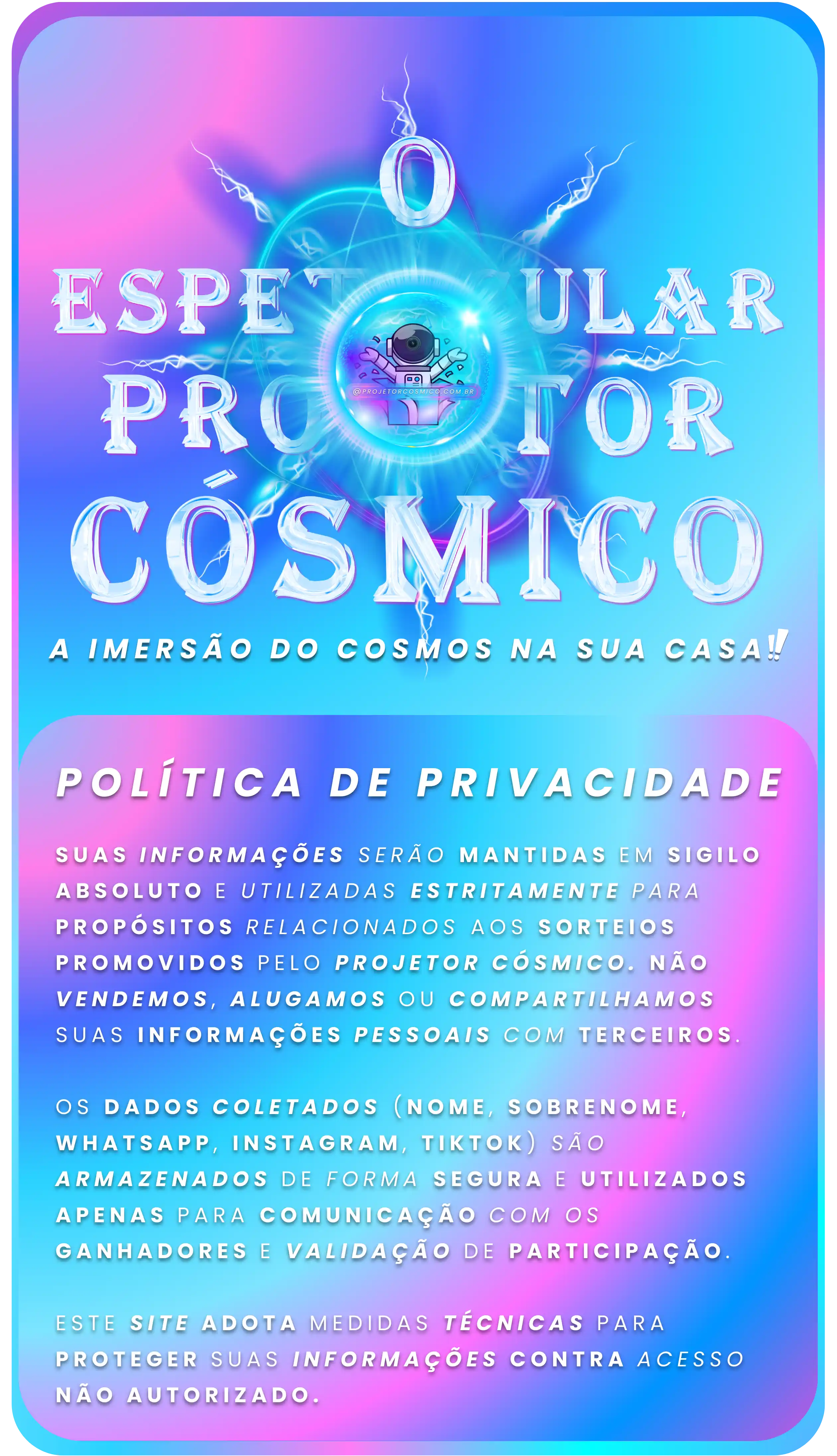 Política de Privacidade